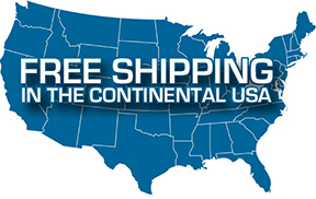 free shipping usa map